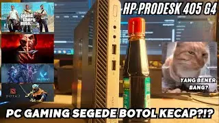 PC GAMING SEBOTOL KECAP BISA GTA V? HP PRODESK 405 G4