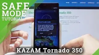 How to Activate Safe Mode in Kazam Tornado 350 - Exit Safe Mode