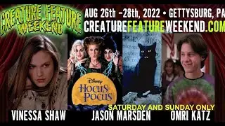 Hocus Pocus full Q&A Creature Feature Weekend 2022 with Eerie Indiana