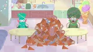 Burt and Aunt Cloudy Noodles (Ice Cream style) Stuffing