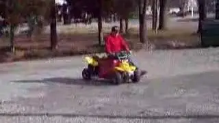Gas Powered ATV tool box - 110cc
