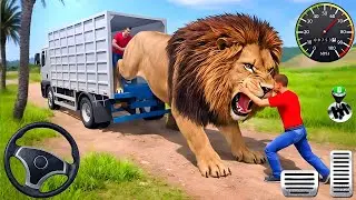 Extreme Animal Transport Truck 3D - Dangerous Jungle Cargo Drive 😱🦁 (Android Gameplay)