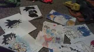 Your picture dragon ball style