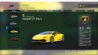 Forza Motorsport 6 Apex All Tracks and Cars