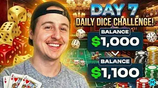 7 Days of Dice Profits Straight &ndash; My Strategy Might Actually Be Working! | GOATED CHALLENGE