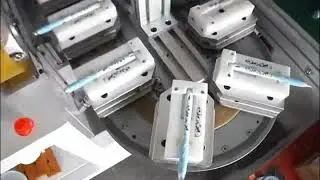 Automatical pen-rod pad printing machine
