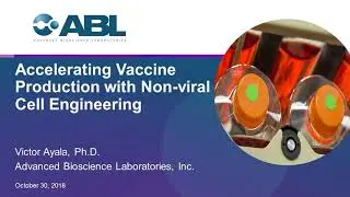 Accelerating Vaccine Production with Non Viral Cell Engineering