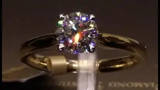 #72251 | T1.00ct | 4 Claw Round Brilliant Solitaire Diamond Engagement Ring, Set in 18ct Yellow Gold