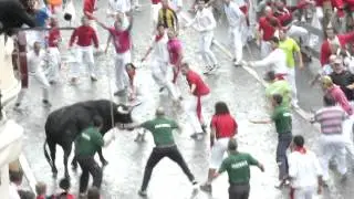 Pamplona Bull Run Recap July 9, 2014