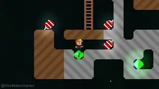 Playtesting new ambient music and animation - Untitled Cave Puzzle Game