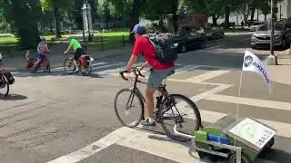 Bike Lane Street Sweeper