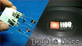 TDA2030 bridge amplifier easy circuit || tda2030 audio amplifier || Extreme level of Bass😍