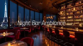 Расслабляющий Smooth Jazz на Саксофоне: Атмосфера Ночного Бара Лаунжа в Париже для Отдыха и Релакса