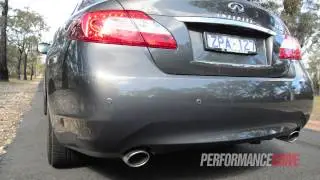 2013 Infiniti M30d S Premium engine sound and 0-100km/h