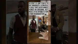 From Rapper to Mogul 💼 50 Cent Secures $124M Media Deal #shorts #50cent #music