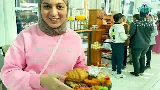 فطور صباحي ( بوفيه ) لتلاميذ المدرسة التقدمية المتميزين في الشهر الاول من الفصل الدراسي الاول