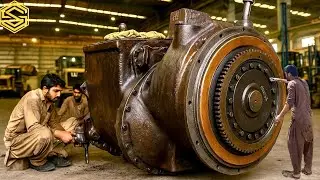 &ldquo;Caterpillar Transmission Full Rebuild After Gear Failure | Complete Gearbox Repair Step by Step&rdquo;
