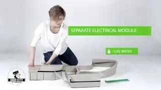 SMART KITTY - Automatic litter box for cats! Cleaning device.
