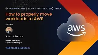 How to properly move workloads to AWS