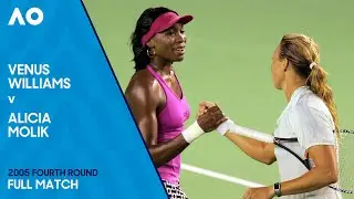 Venus Williams v Alicia Molik Full Match | Australian Open 2005 Fourth Round