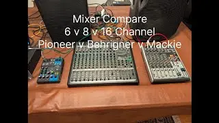 Сравнение аудиомикшеров. Mackie, Behringer, Pioneer. Выберите лучшее для своей системы!