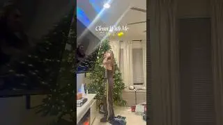 CLEAN MY MESSY HOUSE WITH ME🤍🧹 #cleanwithme #cleaningmotivation #cleanhome #cleaning #christmas