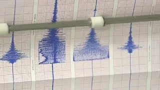 Moment of 5.6-magnitude Quake in Taiwan