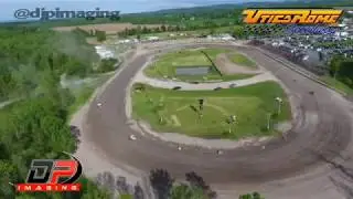 Aerial View of Utica Rome Speedway - ESS Sprints - 5/28/17 - DP Imaging