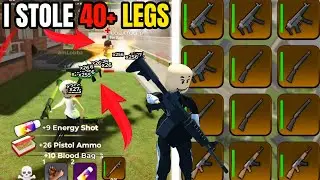 Stealing 40+ Legendary Guns in Blockspin Roblox