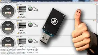 [ОБНОВЛЕНИЕ 2021 ГОДА] Как майнить биткоины с помощью ASIC USB Block Erupters и BitMinter