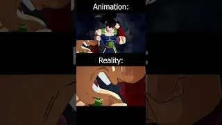 Animation vs. Reality | Bardock vs Frieza