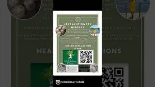 Restoration for Health and Wellness Naturally to the Body/Mind/Soul/Spirit✨️#HerbaLutionary Herbs33