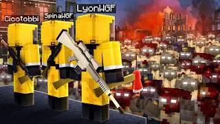 L'ORDA DI ZOMBIE HA CONQUISTATO LA CITTA'! - Minecraft NUOVA Epidemia