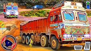 Indian Heavy Cargo Truck Driving Game - Offroad Uphill Truck Simulator | Android Gameplay