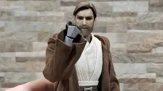 Sideshow Collectibles - Obi-Wan Kenobi (Animated Clone Wars Version) - 1/6th Scale Unboxing