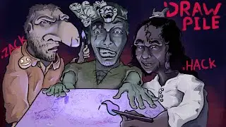 Drawing with Psychicpebbles (Zach Hadel magma of doom)