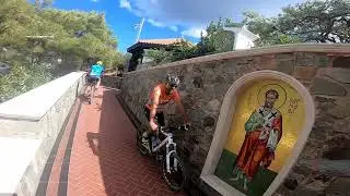 Tzelefos Bridge-Milikouri-Kykkos Monastery-Throni with Mountain Bike