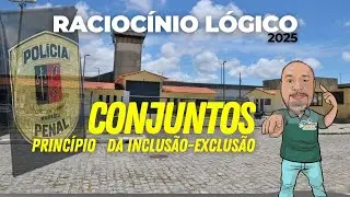 PP PB 2025 - RACIOCÍNIO LÓGICO  - CONJUNTOS -  PROF  ADERBAL SOARES