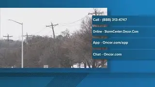 Oncor crews working to repair power outages across Central Texas