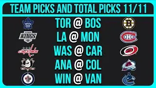 FREE NHL Picks Today 11/11/25 NHL Picks and Predictions