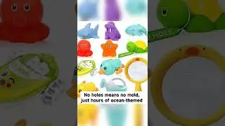 10% Off No-Hole Mold-Free Bath Toys! Mess-Free & Safe Fun | Kidscastel