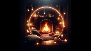 Distant Thunder & Warm Fire: Stress Relief Soundscape