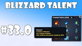 #33.0 Unity RPG Tutorial - Blizzard talent