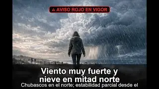 Temporal atl&aacute;ntico: costeros muy adversos en Cant&aacute;brico y Galicia 🌬️🌊 + nieve en monta&ntilde;as ❄️