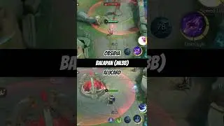 OBSIDIA VS ALUCARD (BALAPAN) #mobilelegends #shortvideo #mlbb #balapan