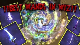 BEST WANDS AND WHERE TO FARM IN WIZARD101!