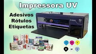Impressora para Adesivos, Etiquetas e R&oacute;tulos - mini plotter