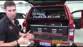 D-Max 4WD Premium Twin Drawer system by RV