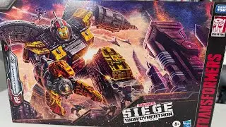 Transformers Omega Supreme unboxing !!!