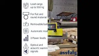 Electropermanent Battery Lifting Magnet  SB 950 #industry #lifting #materiallift #liftingsolutions